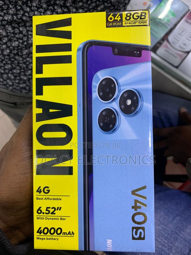 New Villaon V40s 64 GB Black - main view