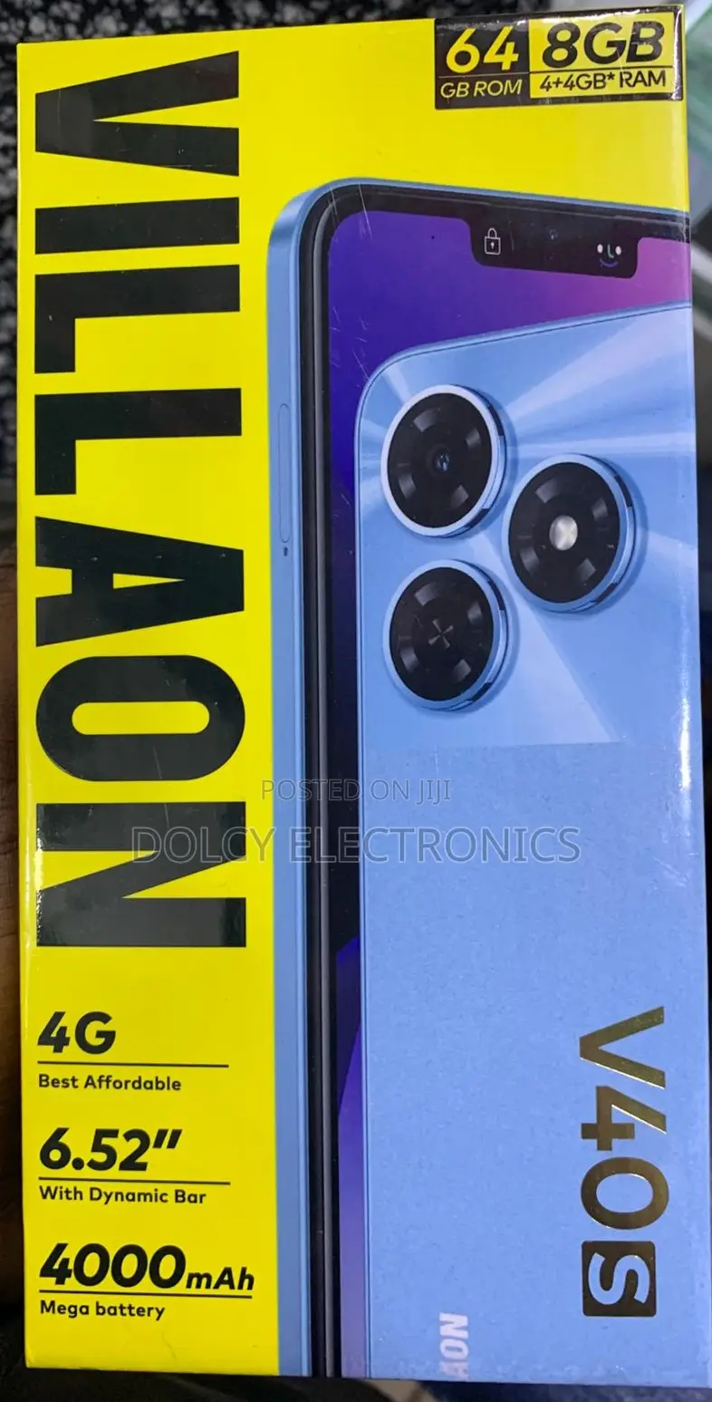 New Villaon V40s 64 GB Black