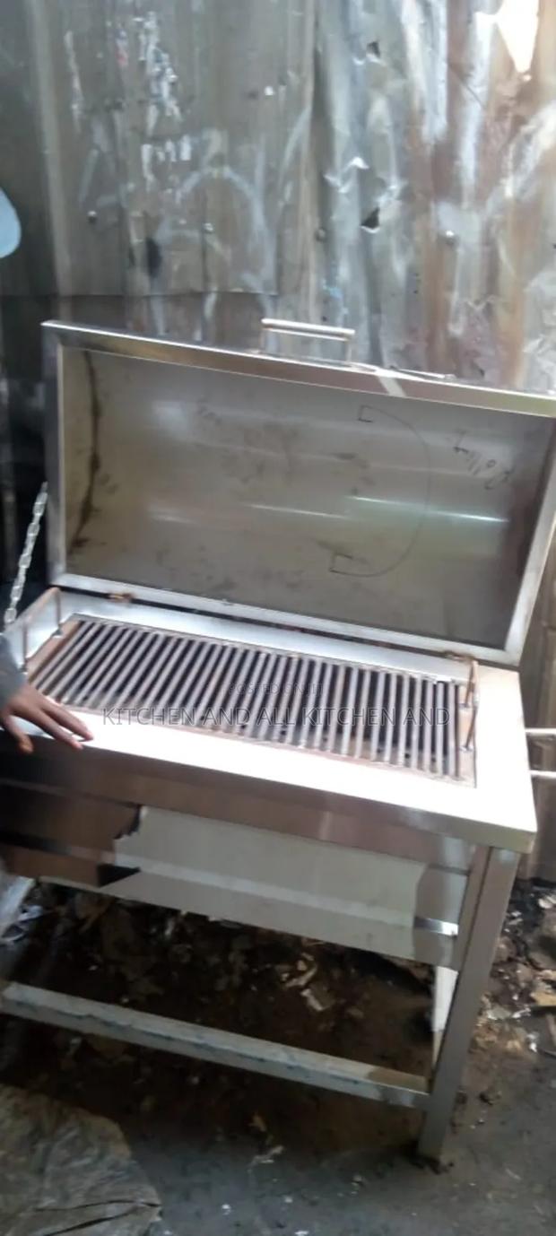 BBQ Grill Stainless Steel Jiko