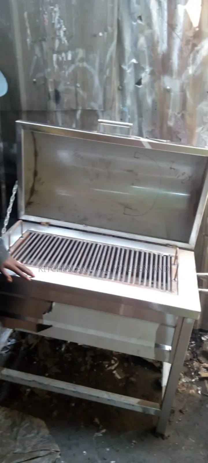 BBQ Grill Stainless Steel Jiko