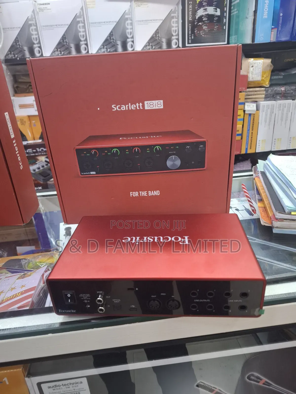 Focusrite Scarlet 18i8 Soundcard