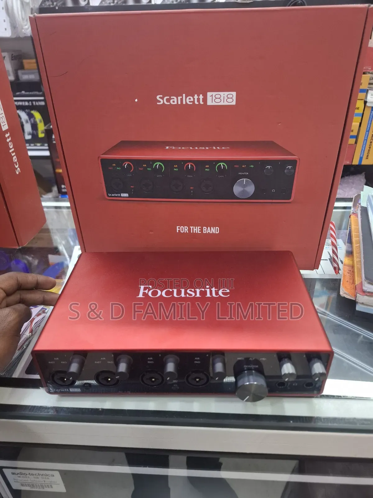 Focusrite Scarlet 18i8 Soundcard