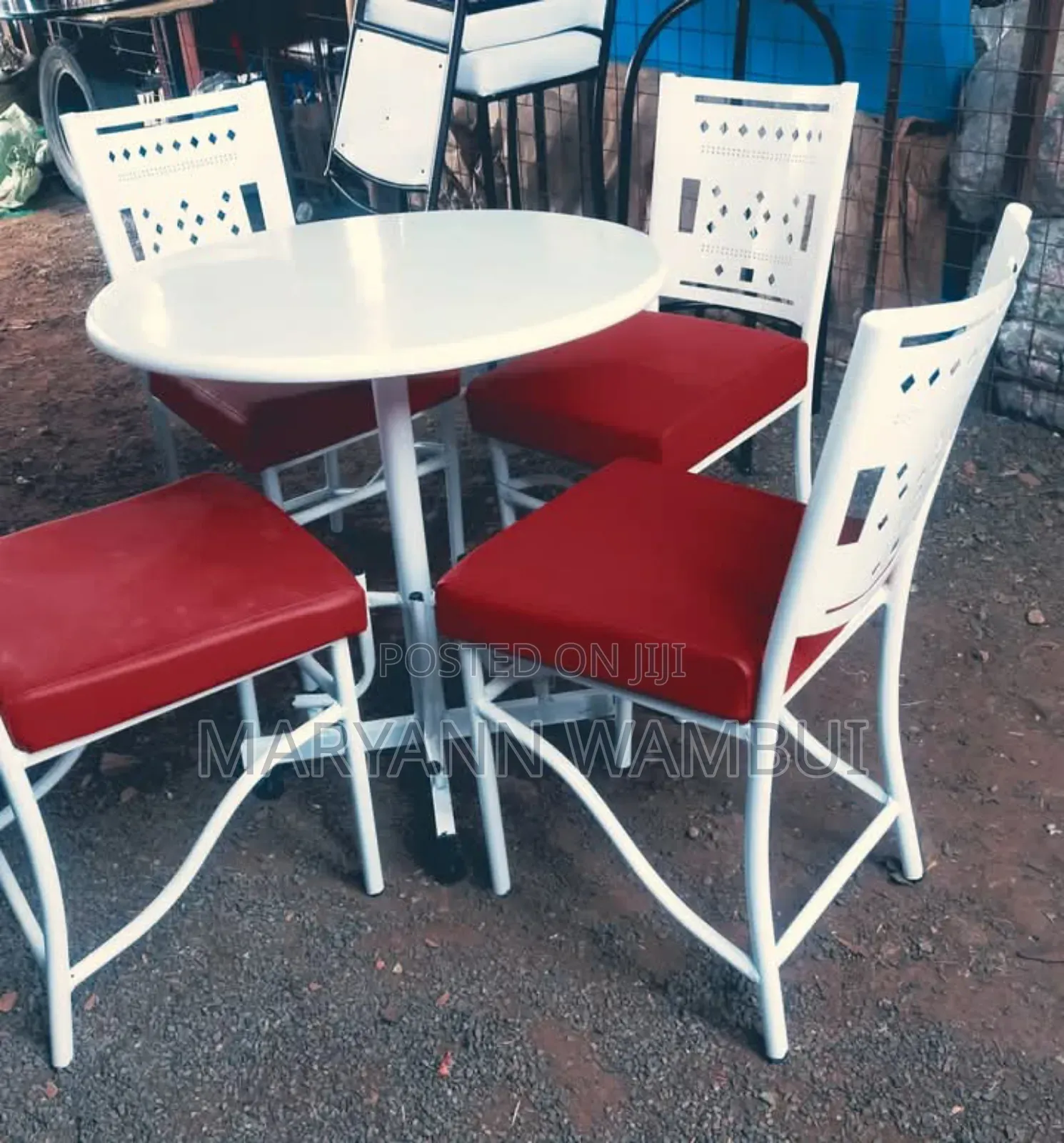 Unique Hotel and Club Chairs Set and Table