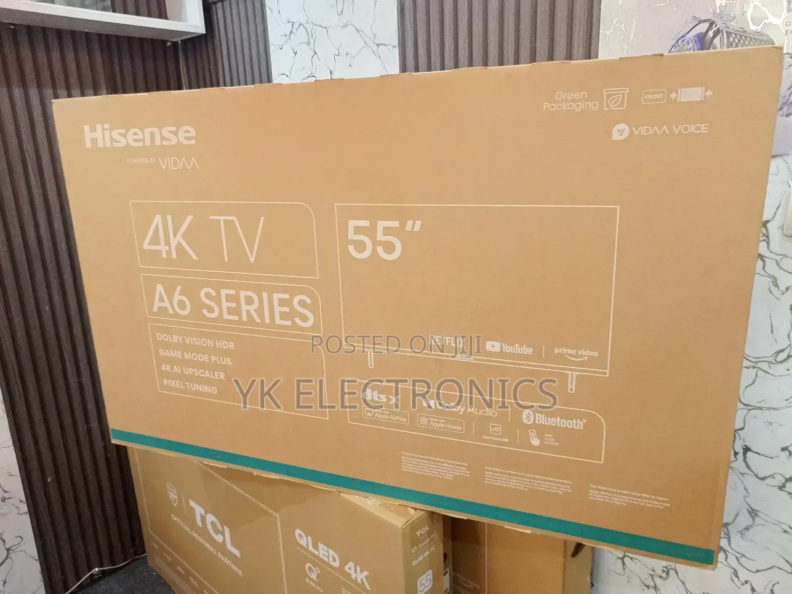 Hisense 55 Inch Uhd Smart Tv 55a6n