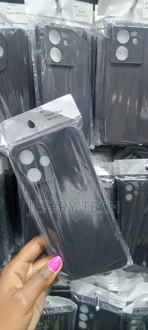 Shockproof Back Silicone Case Cover for Poco M6 Pro 5G