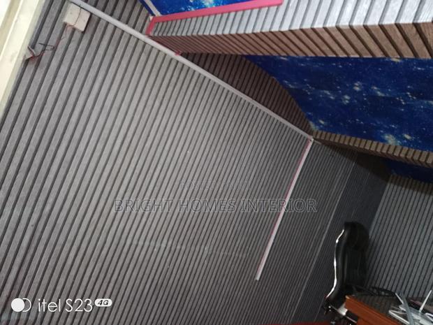 Grey Flutted Panel Wallpapers - main view