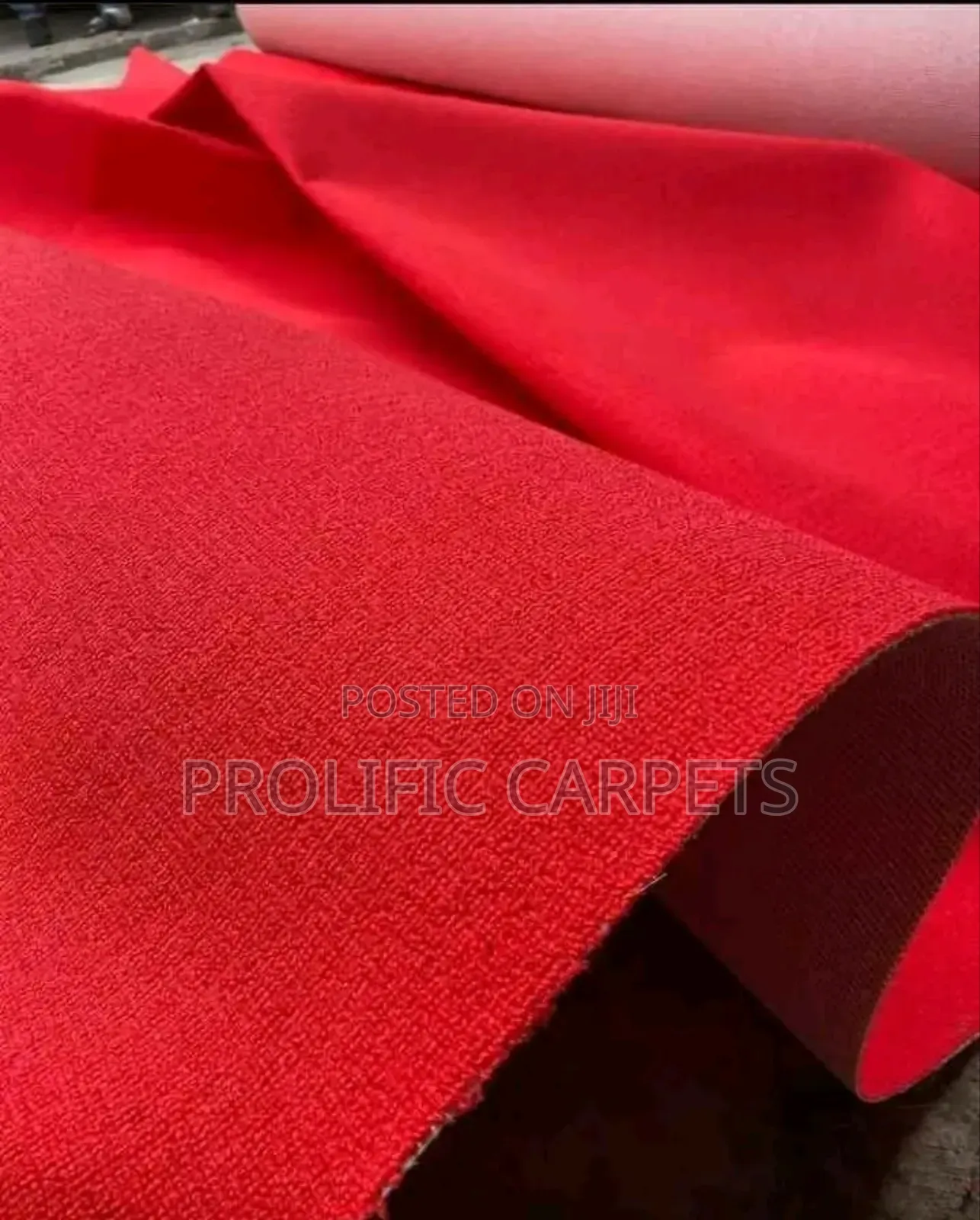 Red Wall to Wall Carpet