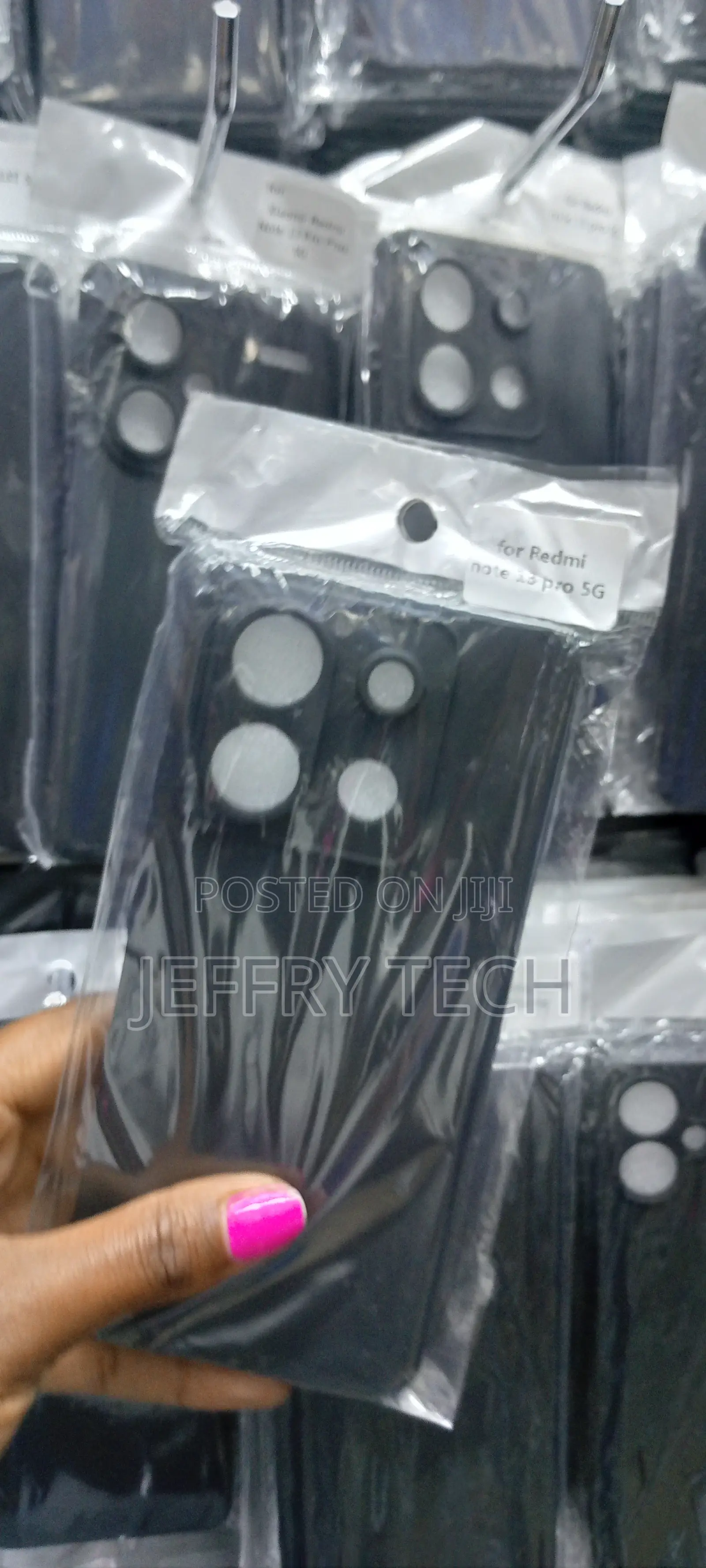 Redmi Note 13 Pro Back Cover Soft Silicone Shockproof
