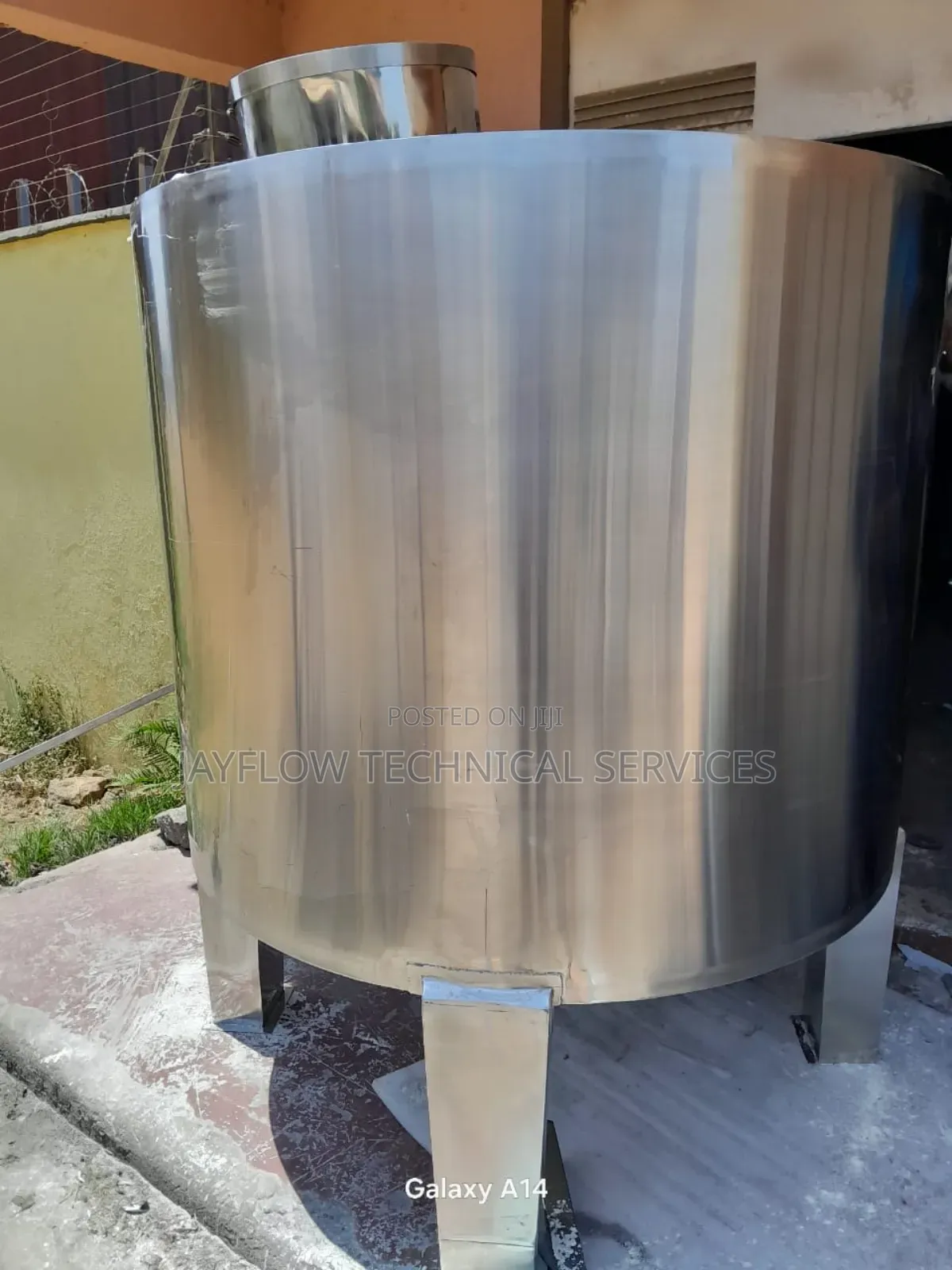 Stainless Steel Storage Tank 1000ltrs