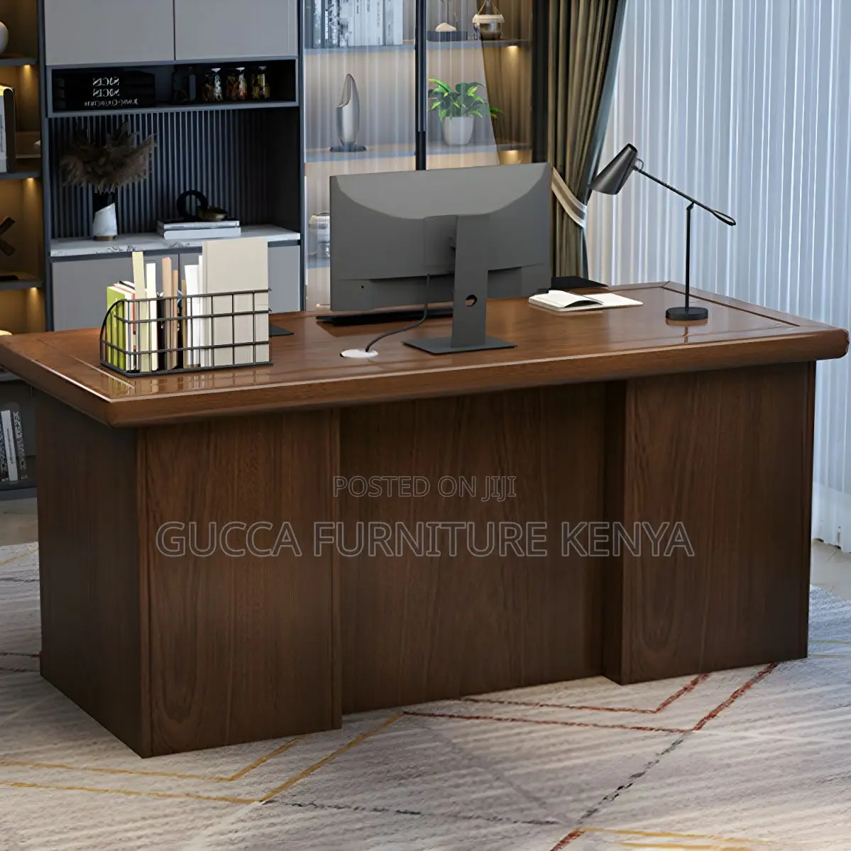 Office Tables:1400mm Modern Wood Executive Computer Desk