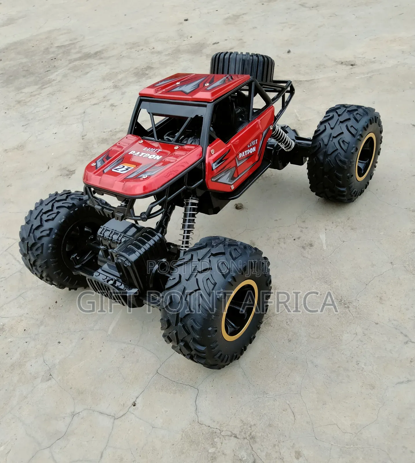Rechargeable Remote Control Big Foot Truck for Kids