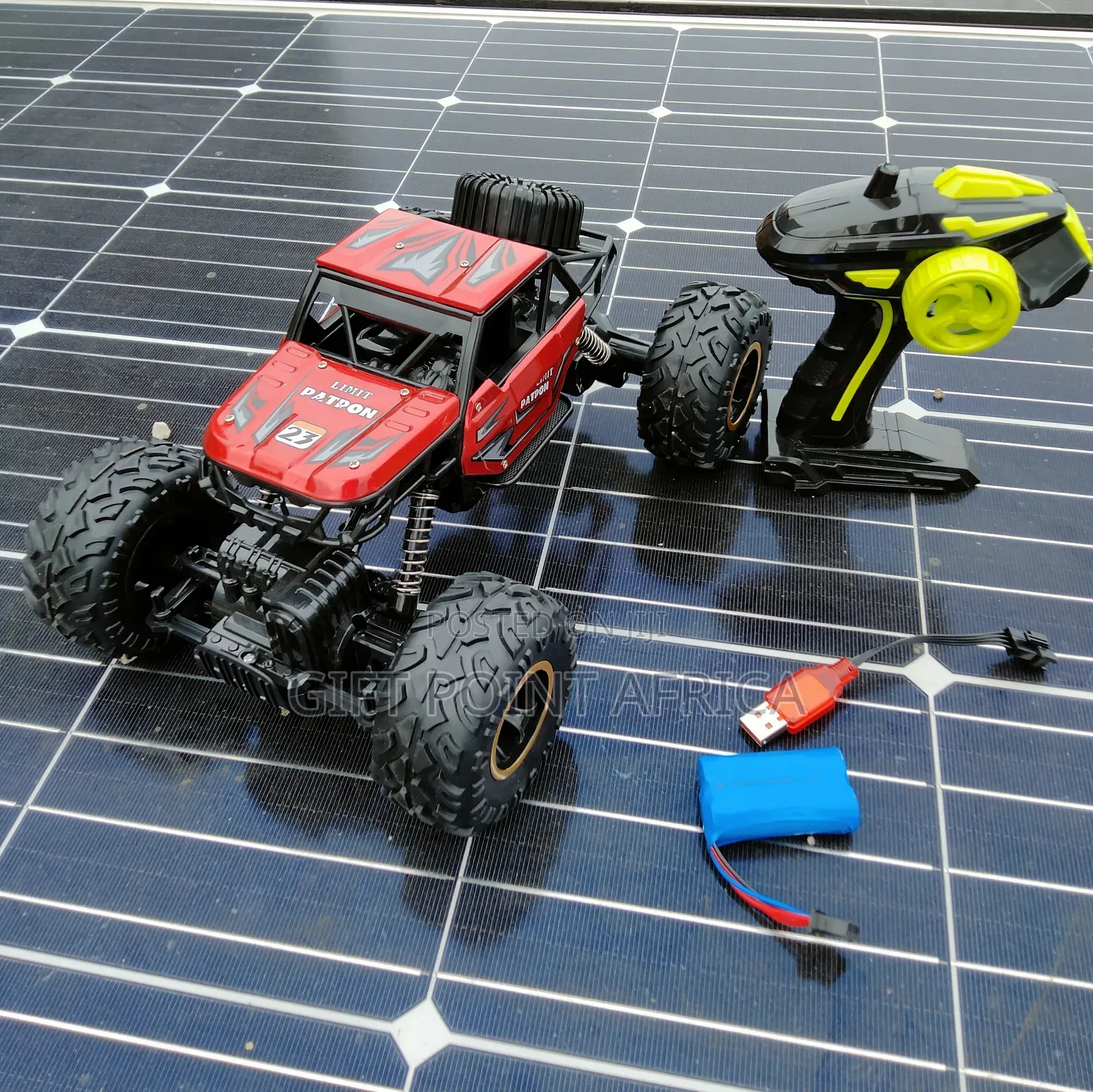 Rechargeable Remote Control Big Foot Truck for Kids