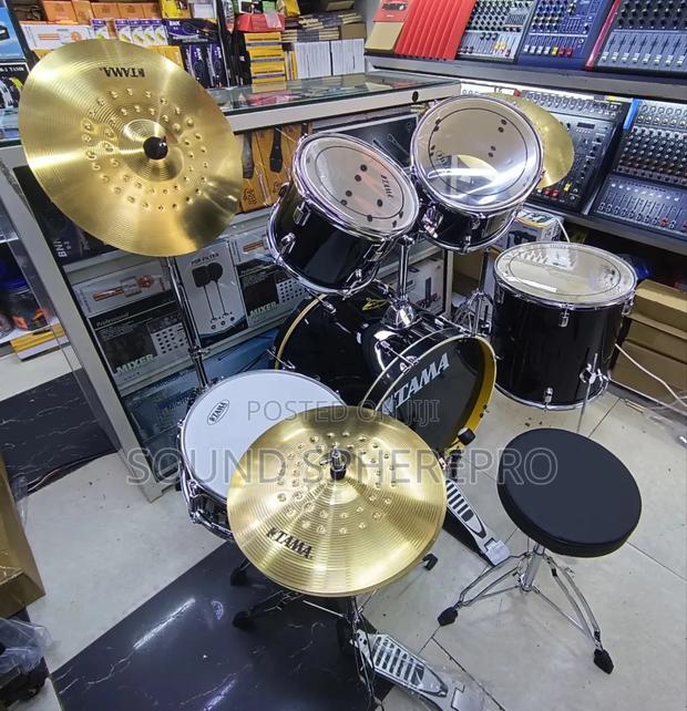 Tama 3 Stand 5 Piece Wooden Ream Drumset - main view