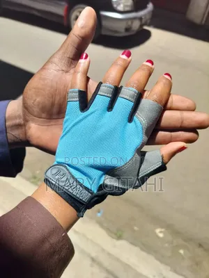 Gym Anti Slip Half Finger Gloves**