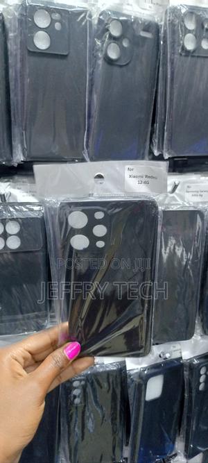 Silicone Case for Redmi Note 12 4G Matte Shockproof TPU Soft - thumbnail 2