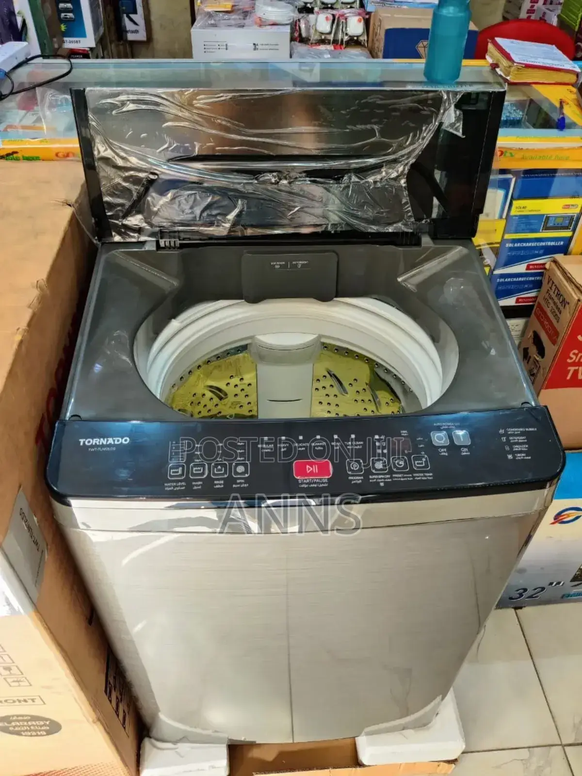 Tornado 12kgs Top Load Fully Automatic Washing Machine