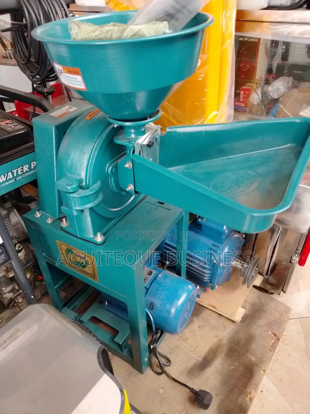 Disc Mill. With Single Phase Motor