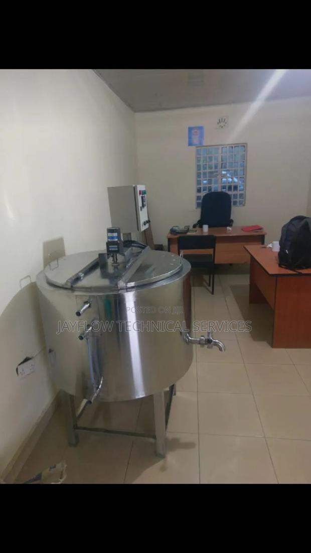 Milk Boiler /Pasteurizer Machine 500ltrs - main view