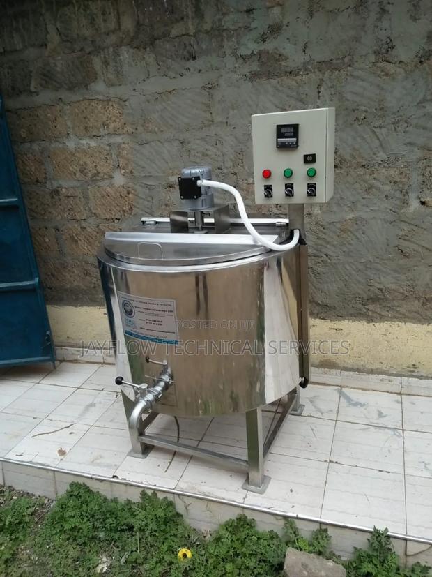 Milk Boiler /Pasteurizer Machine 500ltrs - thumbnail 5