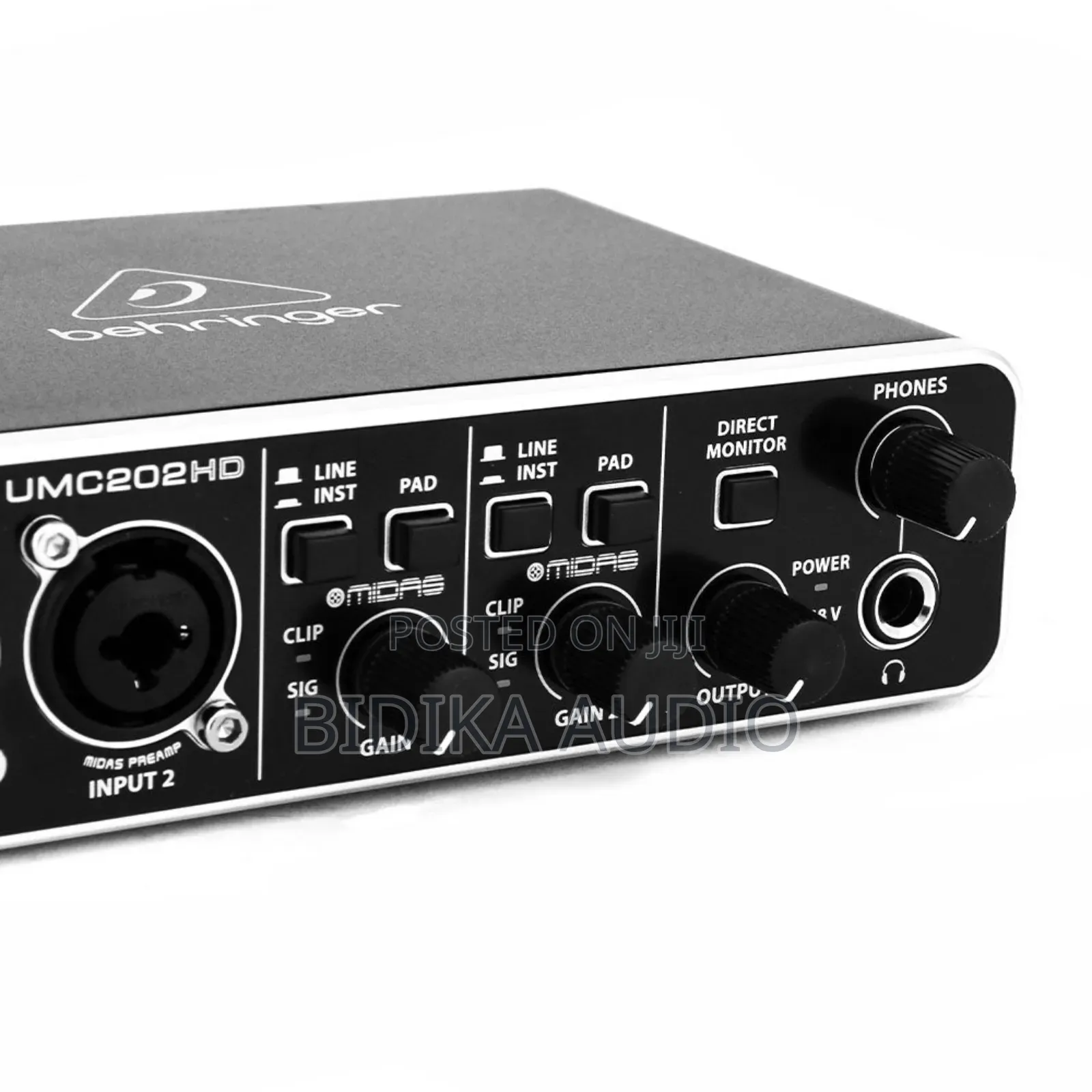 New U-Phoria Umc202hd Soundcard