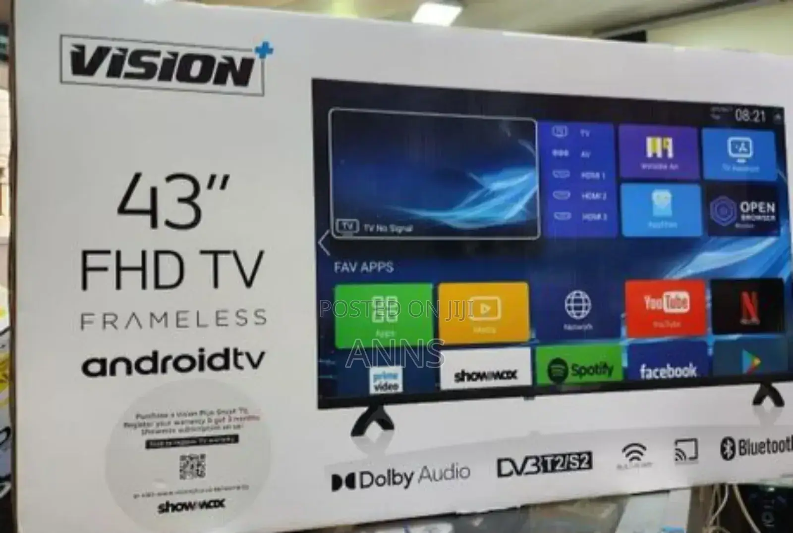 Vision 43" FHD Android Amazing Television