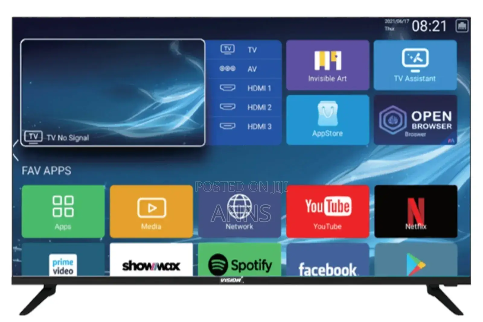 Vision 43" FHD Android Amazing Television