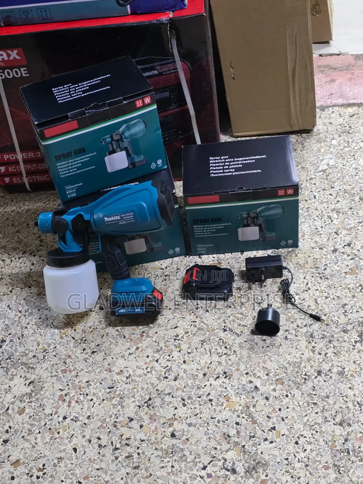 48v Makita Cordless Spray Gun .Pain Sprayer
