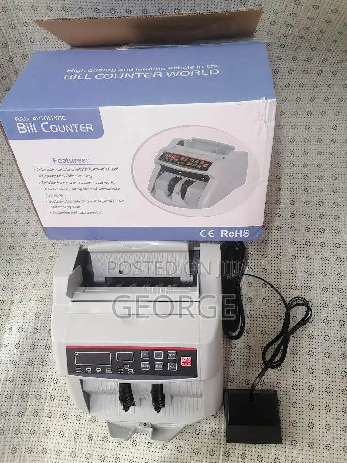 Bill Counter Machine Money High Speed 2108 Fake Detection