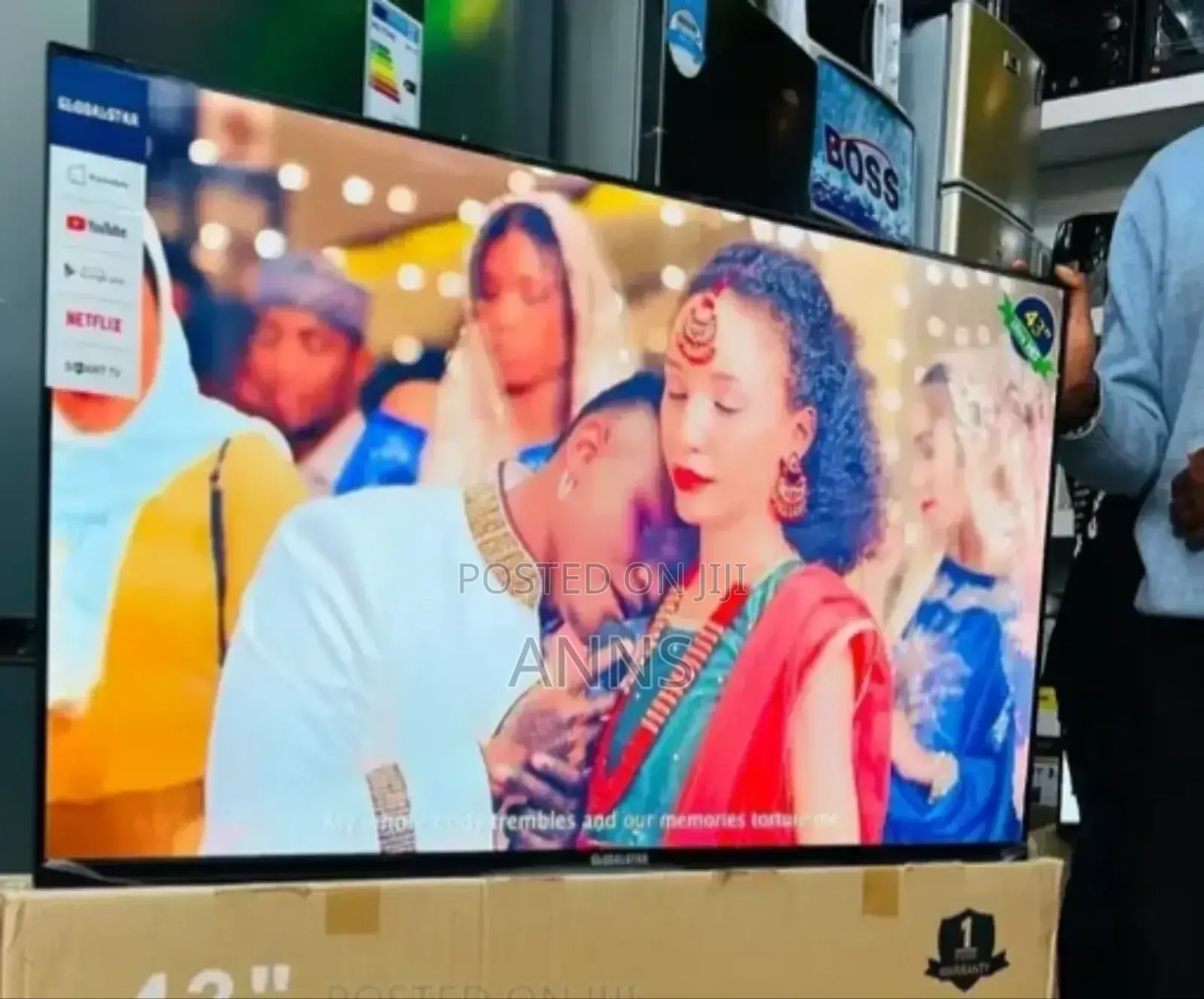 43" Global Star Best Android Frameless Tv