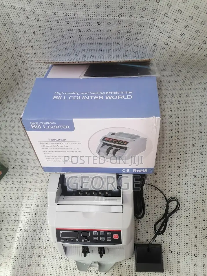 Bill Counter Machine-- Fake Money Detector at 20205