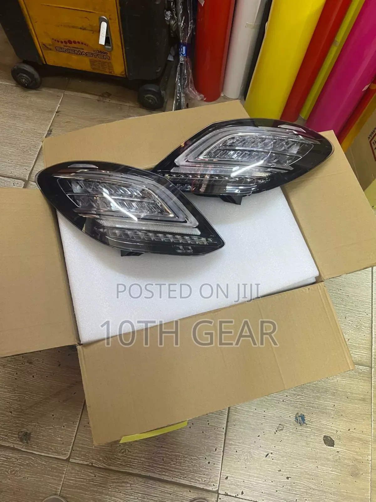 Mercedes W205 Taillamp Aftermarket Pair Custom Design