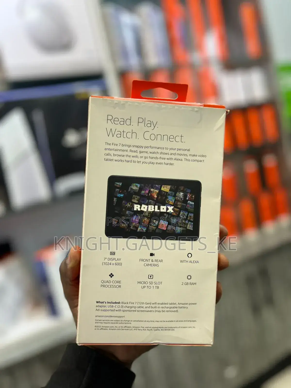 New Amazon Fire 7 32 GB Gray