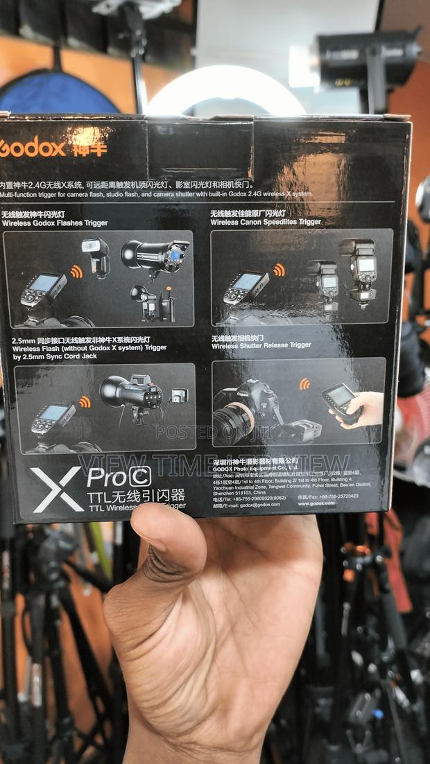 Godox Xproc TTL Wireless Flash Trigger for Canon Cameras - thumbnail 3