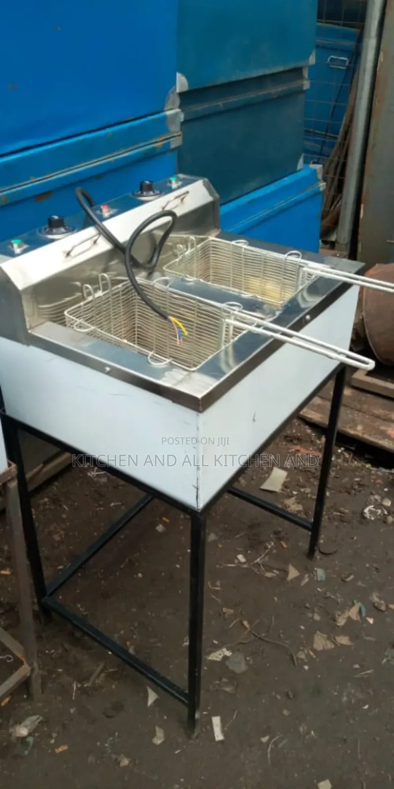 Ss Electric Double Fryer