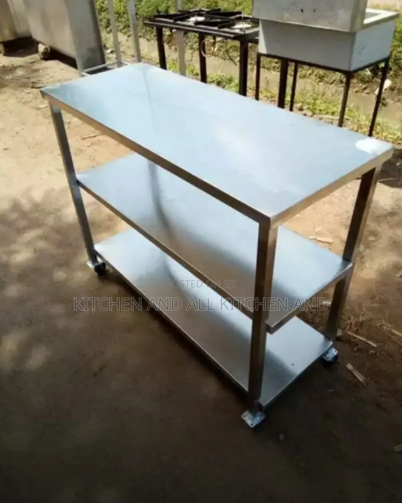3 Tyer Super Stainless Steel Rack