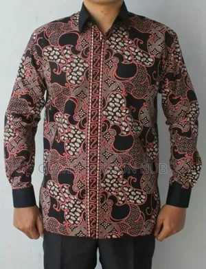 Kitenge African Shirt Long Sleeve With Buttons