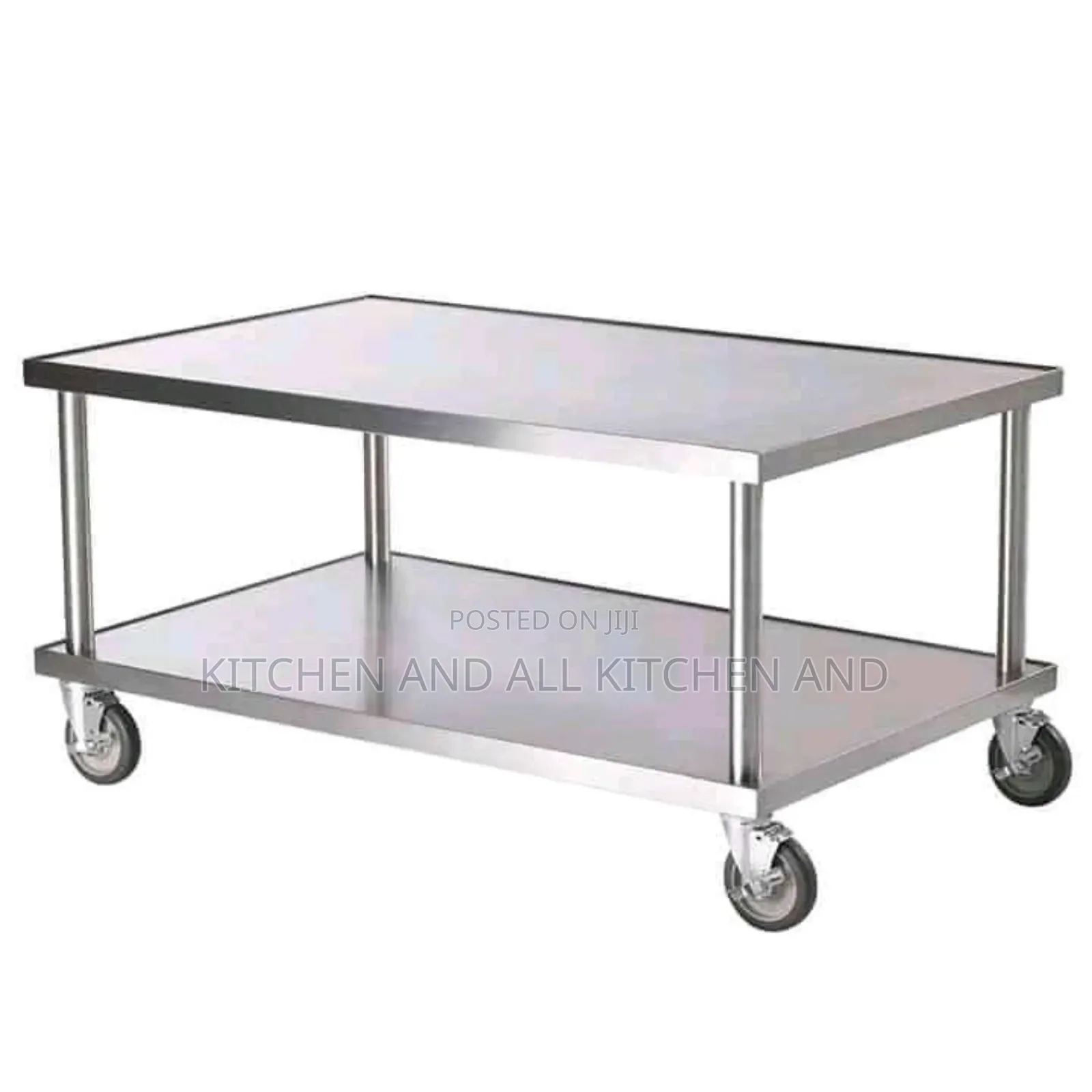 Ss Two Shelve Service Trolley