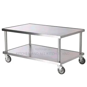 Ss Two Shelve Service Trolley