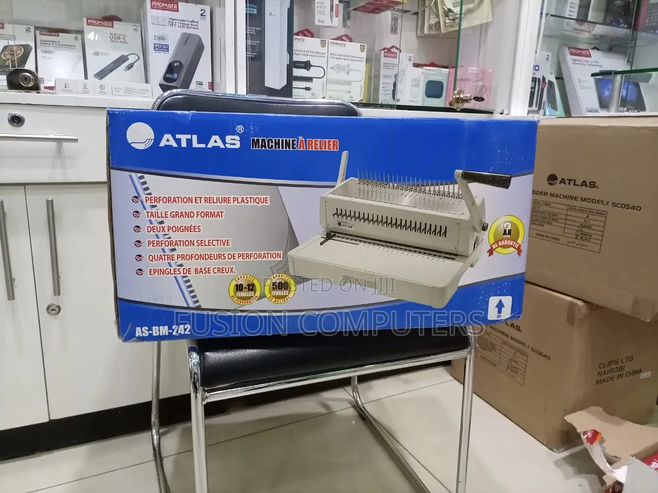Atlas Plastic Comb Binding Machine - AS-BM-242
