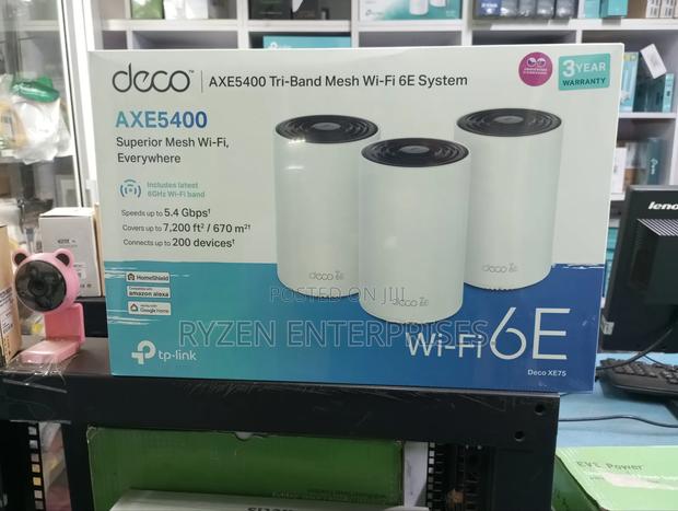 Tp-Link Deco Xe75/Axe5400 Tri-Band Mesh - main view