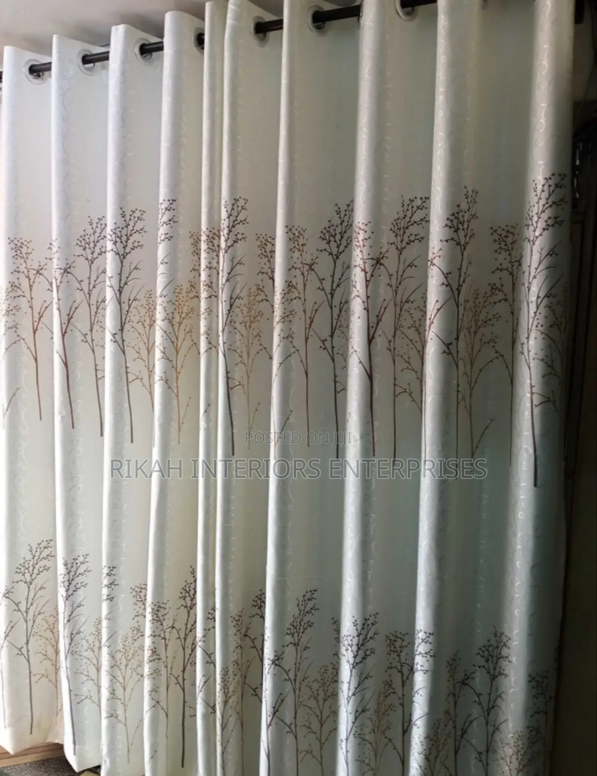 Beautiful Floral Curtains