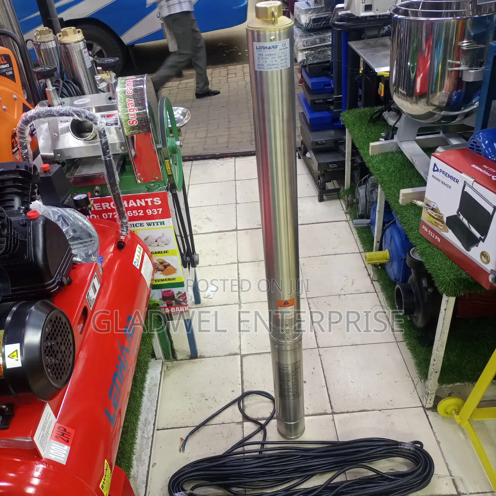 2hp Deep Well Pump /Submassible Water Pump