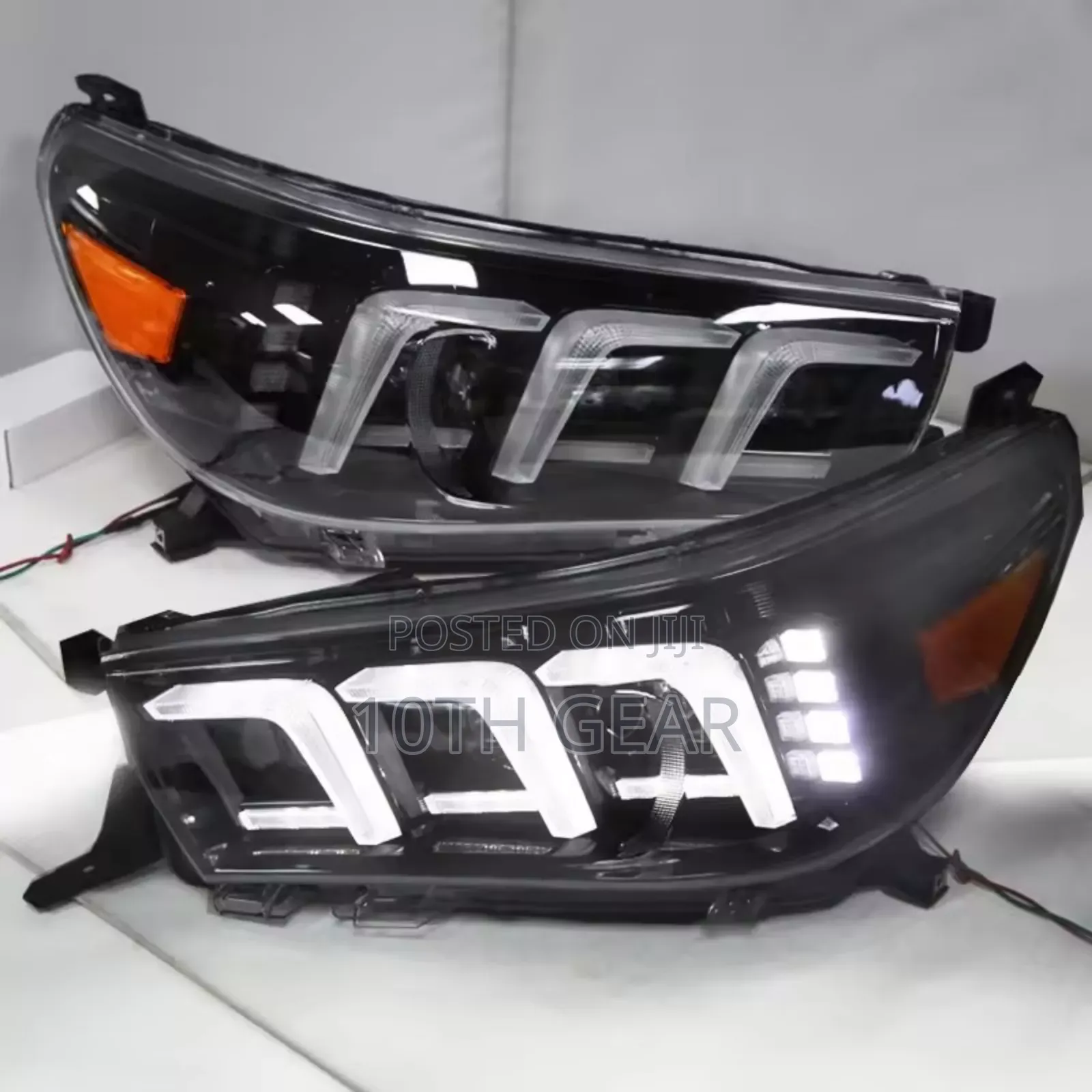 Hilux Revo Headlamp LED Aftermarket Pair Original