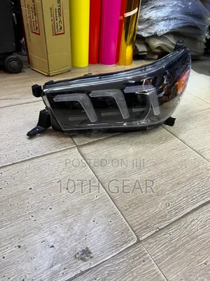 Custom Fit Hilux Revo Headlamp LED Aftermarket Pair
