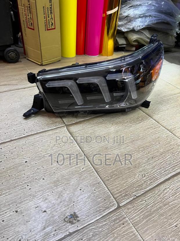 Custom Fit Hilux Revo Headlamp LED Aftermarket Pair