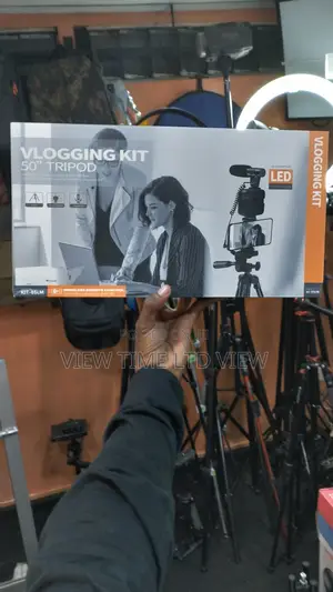 Vlogging Kit With Video Light