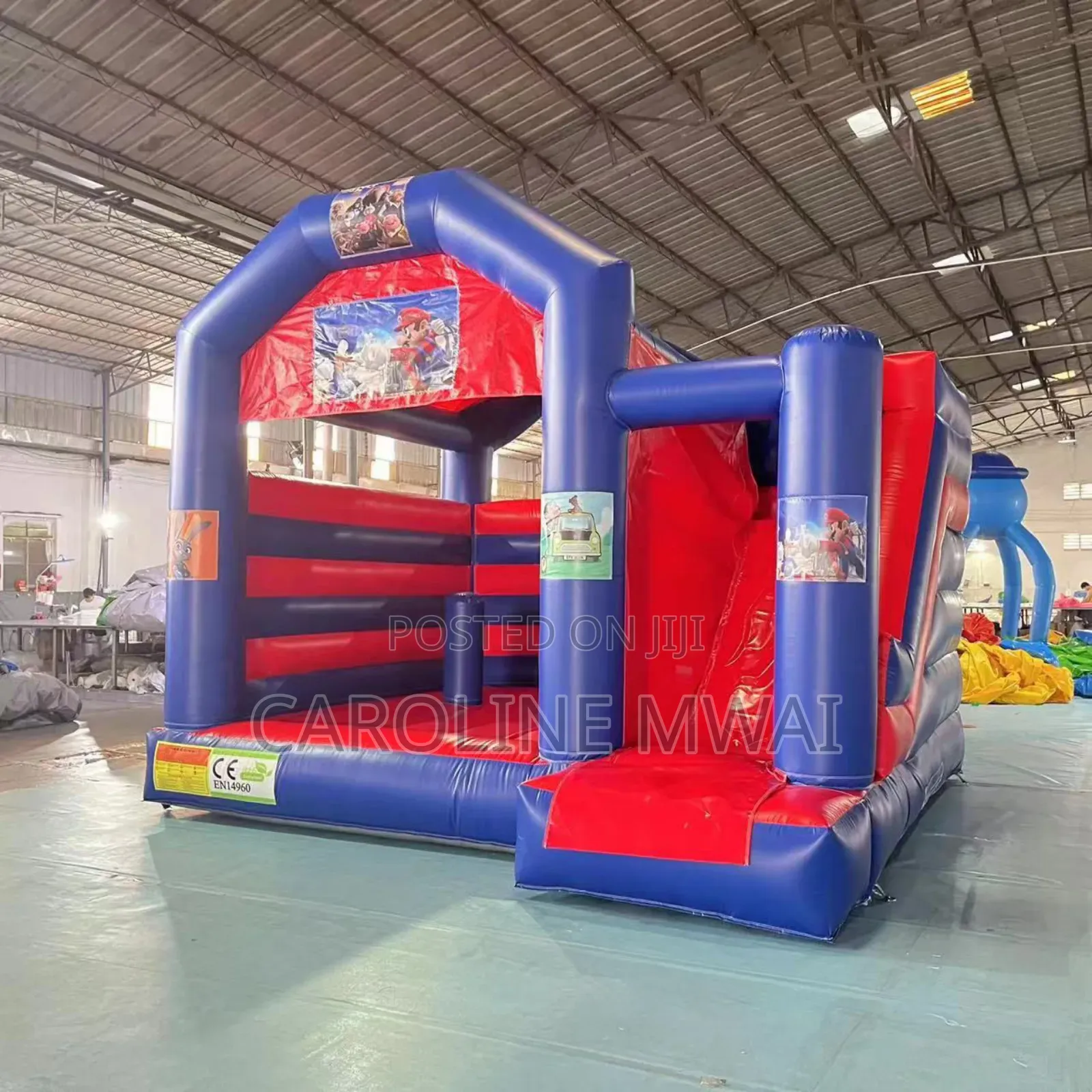 Bouncing Castle With Slide + Free Blower