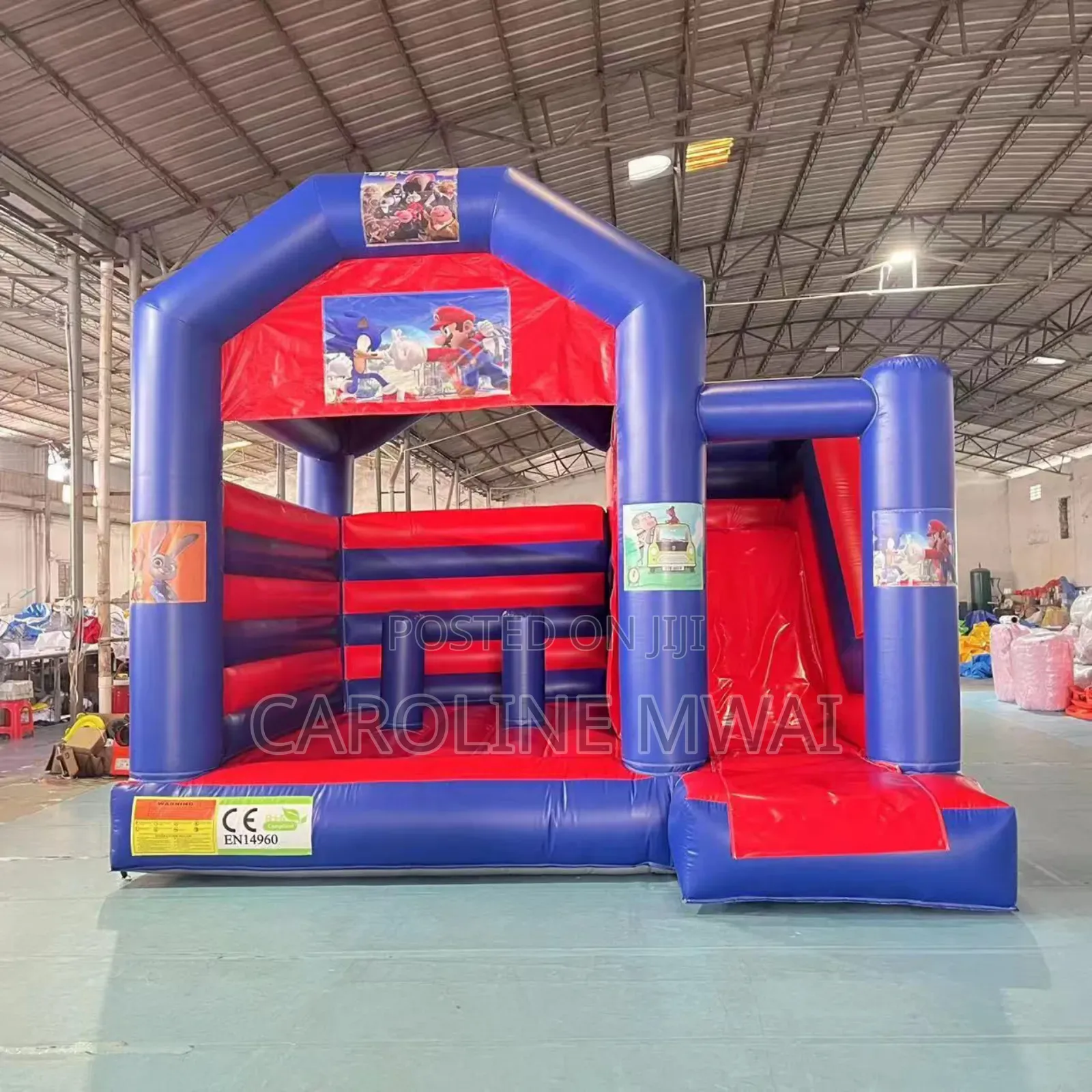Bouncing Castle With Slide + Free Blower