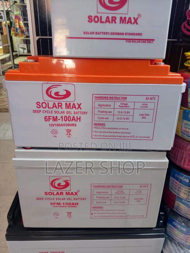 100A Solar Battery,, Dry Cell