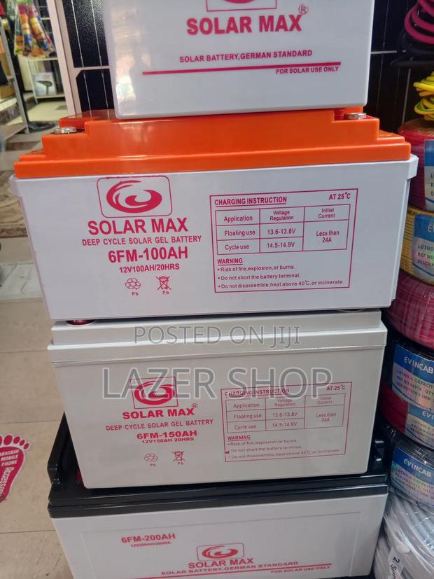 100A Solar Battery,, Dry Cell - thumbnail 2